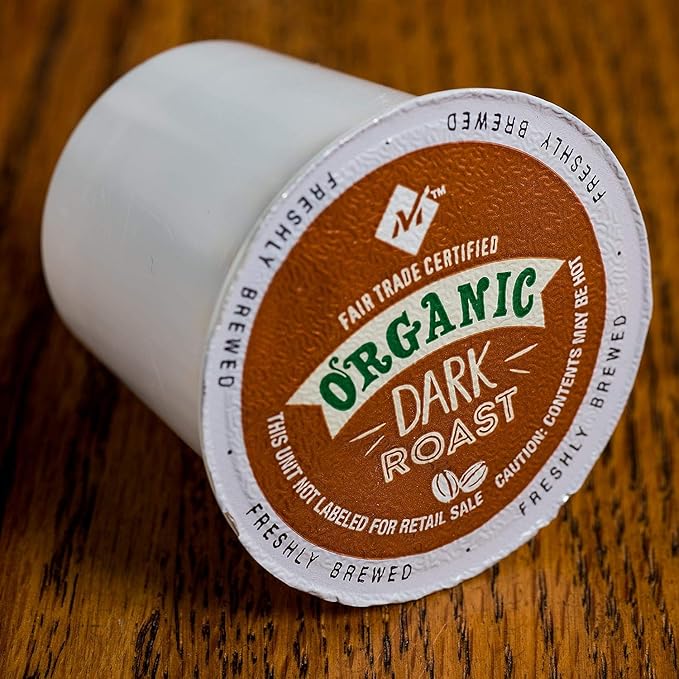 Member's Mark Organic Dark Roast Coffee (100 X 0.37 Oz)Net Wt (37.03 oz) Dark Chocolate &amp Roasted Notes 37.03 Oz