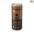 Groundwork Organic Coffee - Mocha Cold Brew Latte - 8 FL Oz Cans (12 Pack)