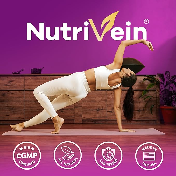 Nutrivein Premium Multi Collagen Capsules &amp Resveratrol Supplement Bundle: High-Absorption Trans Resveratrol Supplement &amp Multi Collagen Peptides Capsules for Mobility Repair &amp Well-Bein