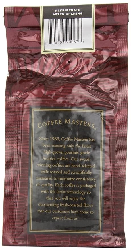 Coffee Masters Gourmet Coffee Masters' Vintage Blend Ground 12-Ounce Bags (Pack of 4)