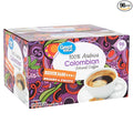 Great Value 100% Arabica Colombian Medium Dark Ground Coffee 0.33 oz 96 count