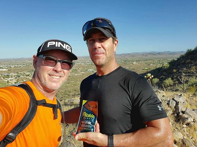 HYFIVE Pickle BLAST - Rehydrate Sports Electrolyte Drink - REHYDRATE FASTER. STAY HYDRATED LONGER - Muscle Cramp Relief (Pickle 3 fl. oz. - 12 Pack)
