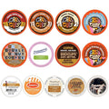 Perfect Samplers Caramel Coffee Pods Variety Pack Medium Roast for Keurig K-Cups Machines Assorted Flavored Sampler 30 Count