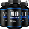 (3 Pack) Vapofil Capsules - Official Vapofil Pills Advanced Premium Supplement Support - Maximum Strength All Natural Vapofil Vitamin for Overall Health &amp Wellness Reviews 180 Capsules for 3 Mon