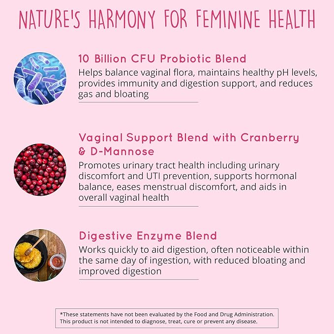 Happy Healthy Hippie Vaginal Probiotics for Women &amp Vegan Collagen Builder Collagen Pills