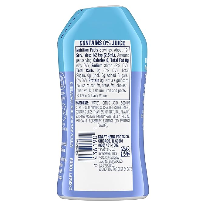 Crystal Light Liquid Blackberry Lemonade Water Enhancer 1.62 OZ (Pack of 12)
