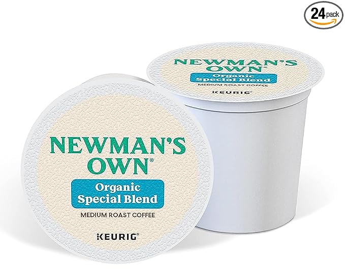 Keurig Coffee Pods K-Cups 16 / 18 / 22 / 24 Count Capsules ALL FLAVORS (24 Pods Newman's Own - Special Blend Extra Bold)