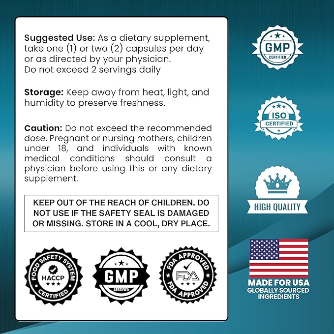 Original Retina Clear Pro Advanced Pills Capsule Premium Formula Natural Ingredients for Overall Eye Care Health &amp Balanced Healthy Vision | RetinaClear Pro | 60 Capsules Each Bottle (Pack of 2)