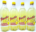 4 pack of Frostie Soda Pop Soft Drink 32oz Plastic Bottles (32oz Lemonade)