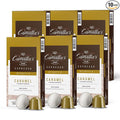 Camilla’s Heritage - Intensity 8 Caramel Flavored Espresso Coffee Gourmet Espresso Cups 60 Coffee Pods