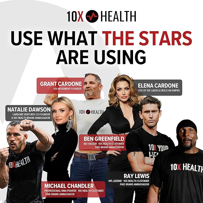10X Health Berberine Supplement 500mg - Contains Dihydroberberine Supplement for Better Absorption - Supports Cardiovascular &amp Gut Health Supplements for Women &amp Men - 30 Capsules