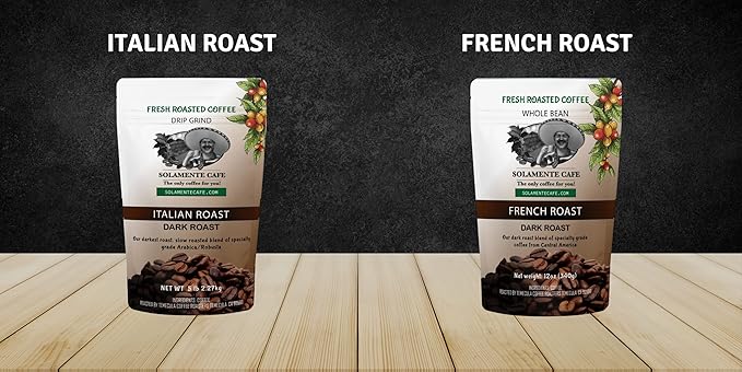 Italian Roast Coffee - Our Darkest Roast (12 Ounces)