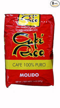 Cafe Rico Puerto Rican Ground Coffee 8 Bags of 14oz each (8 Pack)