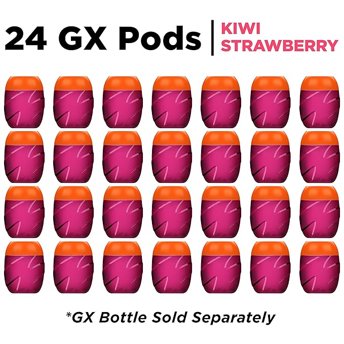 Gatorade unisex adult Gatorade GX Pods Kiwi Strawberry (24ct) 6 x 4pack 24 Pods US