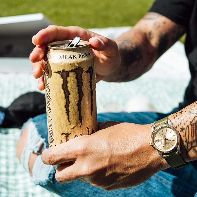 Monster Energy Java Monster Mean Bean Coffee + Energy Drink 15 Ounce | Pack of 12