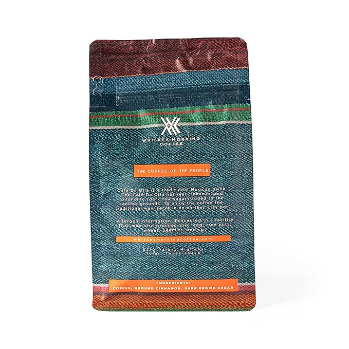 Gringos Café De Olla Mexican Spiced Ground Coffee Medium Roast with Real Cinnamon Sticks &amp Piloncillo Brown Sugar 100% Arabica Single Origin Guatemalan Coffee Small Batch Roasted 10 oz Bag