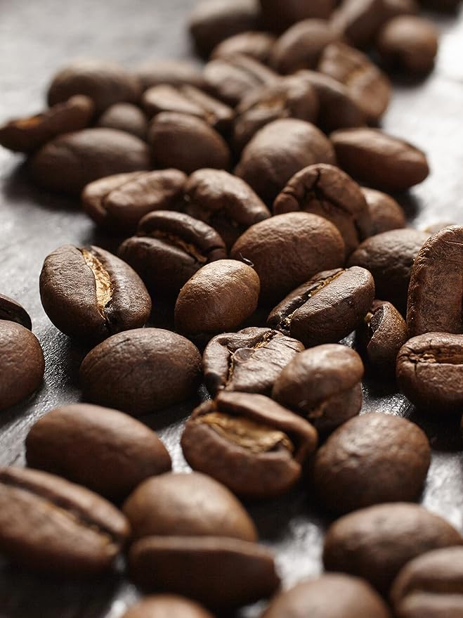 Koffee Kult Half Caff Coffee Whole Bean Dark Roast Half Caffeine Decaf Low Acid Naturally Decaffeinated (Whole Bean 32oz)