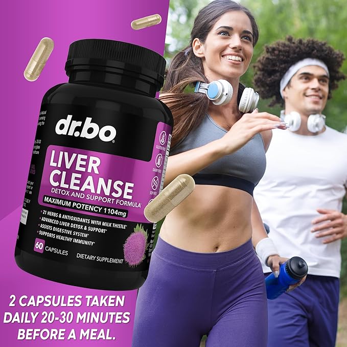 Multi Collagen Peptides &amp Liver Cleanse - Type I II III V &amp X Multi Collagen Peptides for Skin Hair &amp Nails - Liver Cleanse Detox Support Supplement Natural Milk Thistle Dandelion Su
