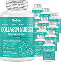 NuBest Collagen Collagen Peptides - Collagen Pills for Adults for Hair Growth Strong Nails Skin Health - Premium Collagen for Hair Vitamin for Nails - 1500 mg Collagen Per Serving - 12 Pack