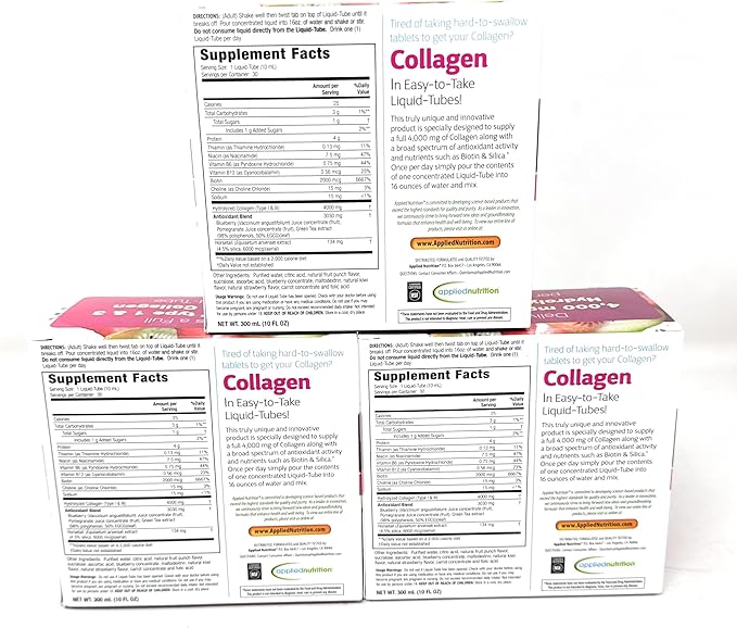 Liquid Collagen Skin Revitalization Special 3 Pack ptc( 90 Count Total )