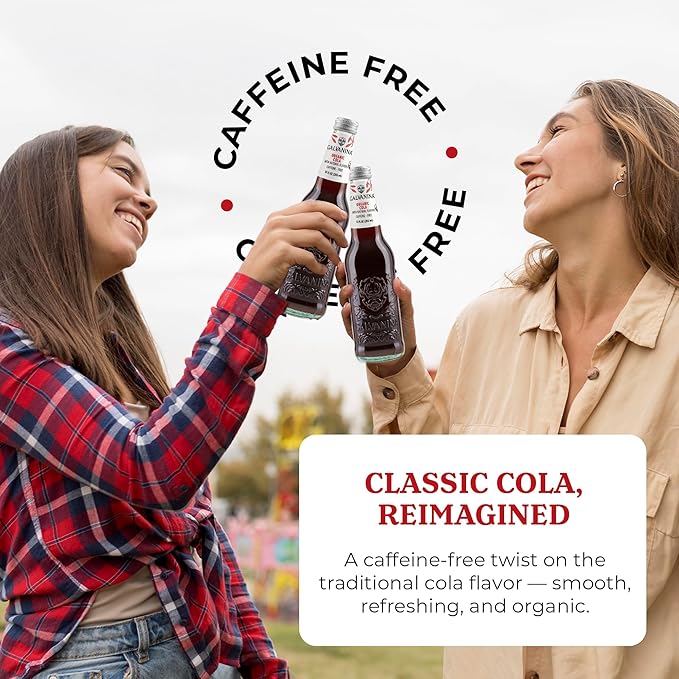 Galvanina Cola – Premium Organic Italian Sparkling Soda 12 fl oz (12 Glass Bottles) | Balanced Effervescent Cola Made with Organic Ingredients.
