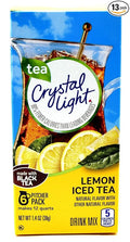 Crystal Light Lemon Iced Tea Drink Mix 12-Quart Canister (Pack of 13)