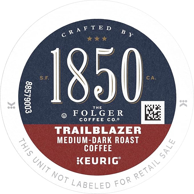 Folgers Trailblazer Medium Dark Roast Coffee 20 K-Cups for Keurig