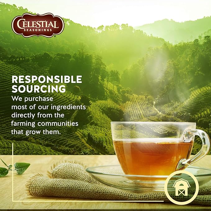Celestial Seasonings Herb Tea Black Cherry Berry 20-count (Pack of6)