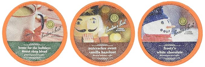 Boston's Best Single Serve Coffee Holiday Assortment 80 Count