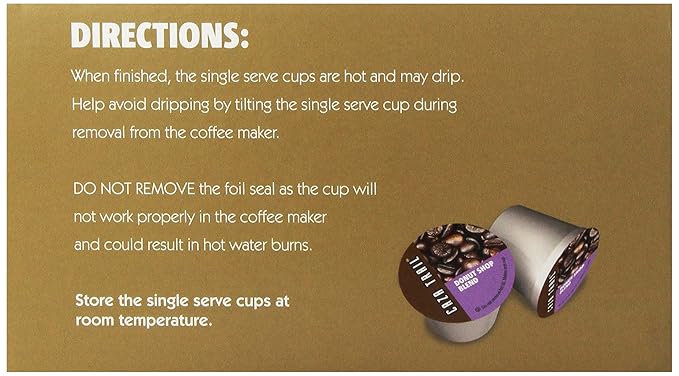 Caza Trail Coffee Donut Shop Blend 56 Single Serve Cups