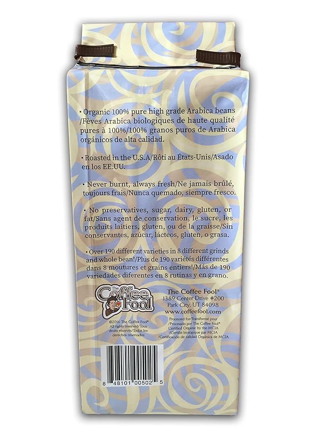Coffee Fool's Organic Fair Trade Velvet Hammer (French Press)