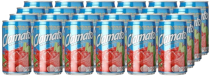 Clamato Original Tomato Cocktail 5.5 Fluid Ounce (Pack of 6)
