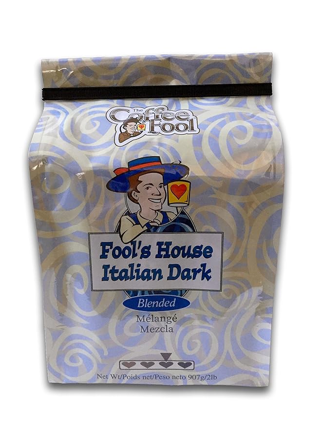 Coffee Fool’s House Italian Dark 2 Pound (Espresso)