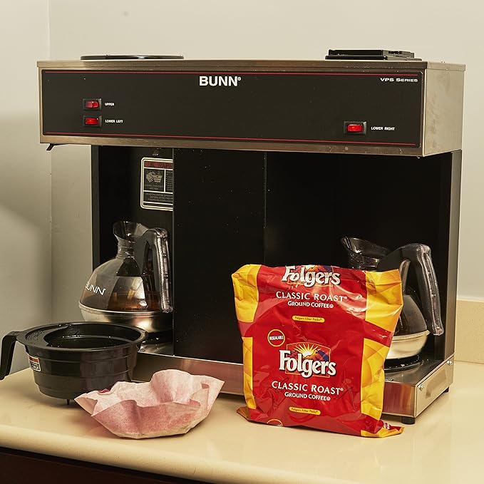 Folgers Classic Roast Medium Roast Ground Coffee 40- .9 Ounce Filter Packs