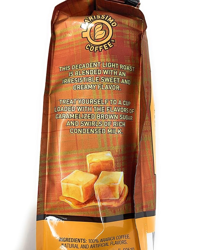 Barissimo Apple Crisp and Caramel Ground Coffee Set 12 oz each Pack of 2