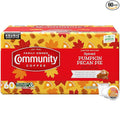 Community Coffee K-Cup Coffee Pods Spiced Pumpkin Pecan Pie Naturally Flavored Coffee for Keurig Coffee Makers 100% Arabica Limited Edition 60 Count (Pack of 1)