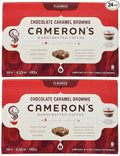 CAMERON'S CHOCOLATE CARAMEL BROWNIE COFFEE 24 SINGLE SERVE CUPS