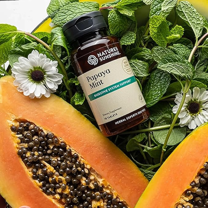 Papaya &amp Peppermint by Nature's Sunshine