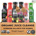 Karviva Juice Cleanse For Women's Health &amp Hormonal Balance | Ancient Remedies For Weight Control Energy Boost Skin Health | Detox Energy Collagen Boost and Destress | TCM-Inspired Relief | N