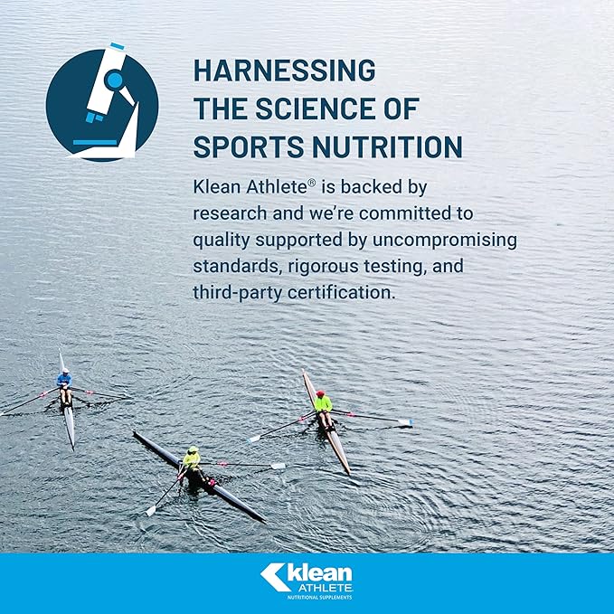 Klean Athlete Klean Collagen+C - Collagen Peptides with Vitamin C - for Joint &amp Connective Tissue Support - 12 Ounces - Natural Berry Flavor