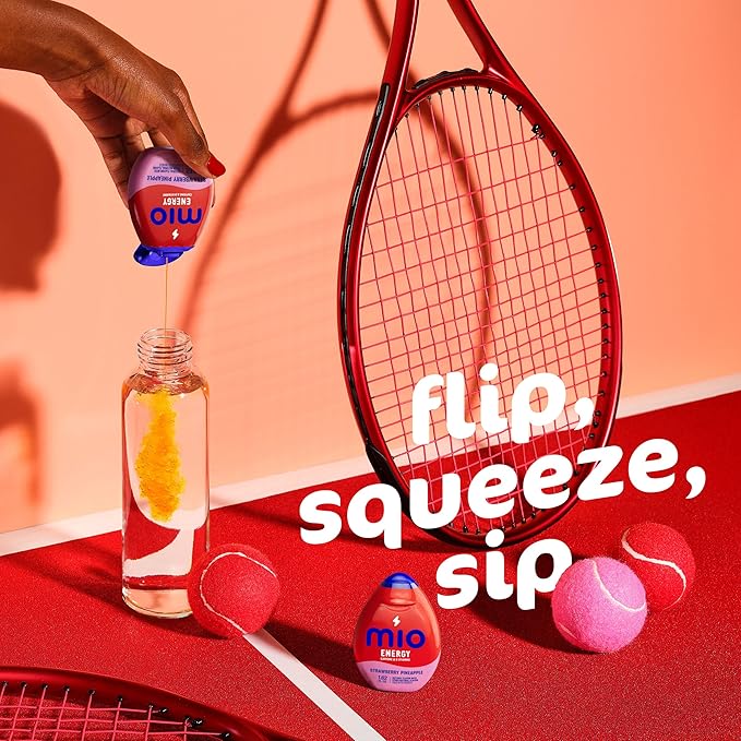 Mio Energy Liquid Water Enhancer Strawberry Pineapple Smash 1.62 OZ. (Pack of 12)