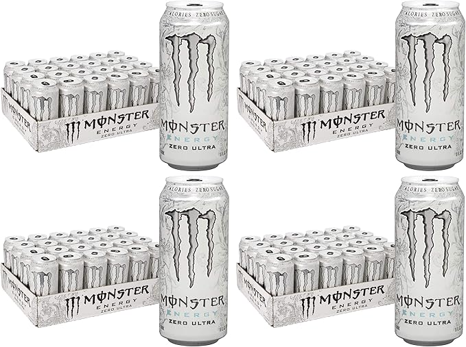 Monster Zero Ultra - 16 Ounce - 24 Pack (Pack of 4)