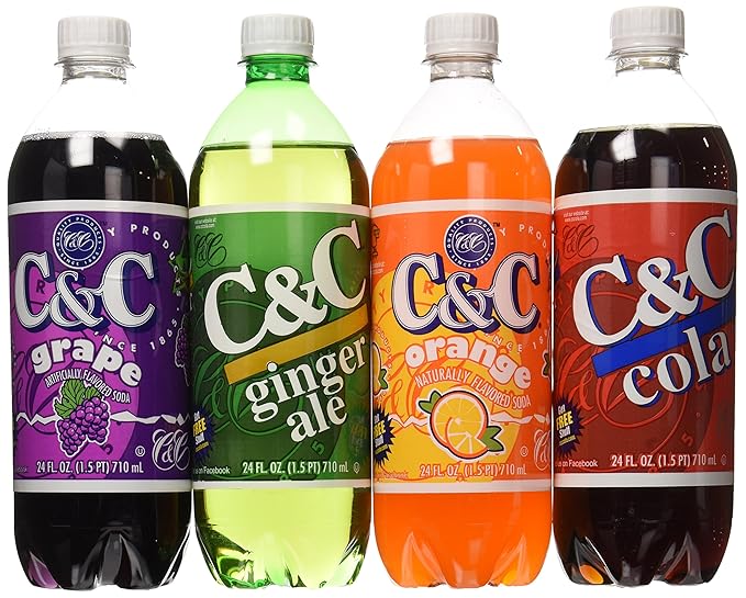 C&ampC Classic Variety Soft Drink 24 Count