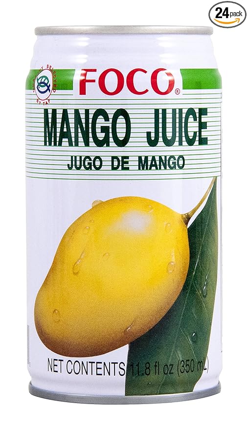 Foco Mango Juice 11 Oz Can (Pack Of 24)