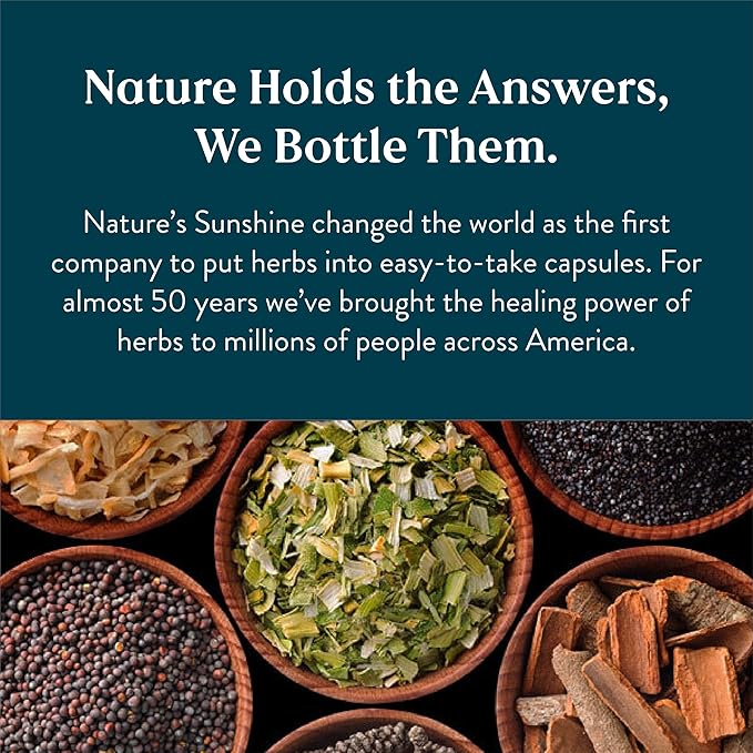 Nature's Sunshine Blood Sugar Formula 100 caps