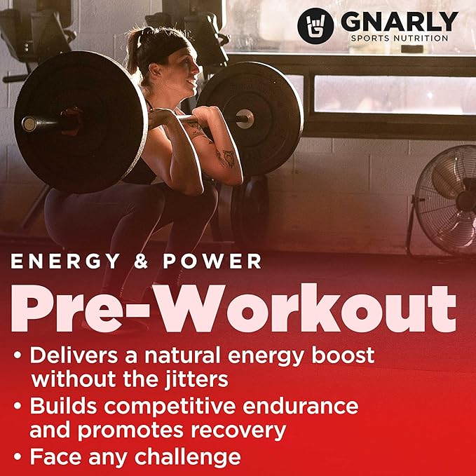 Gnarly Collagen Pro Unflavored (15.87oz) and Gnarly Preworkout Strawberry Lemonade (14.82oz)