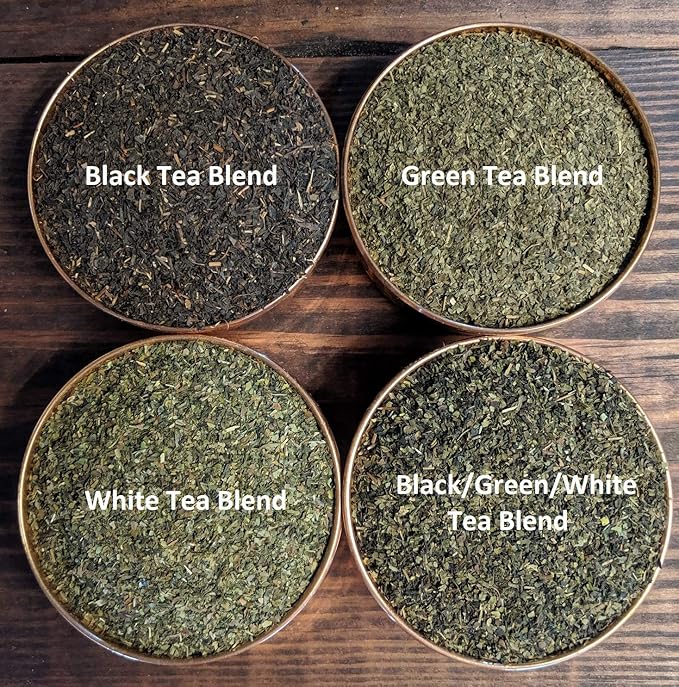 Kombucha.com Certified Organic Loose Leaf Tea - Kombucha Brewing Blends (Black Tea Blend 8 Ounce). Makes up to 25 gallons.