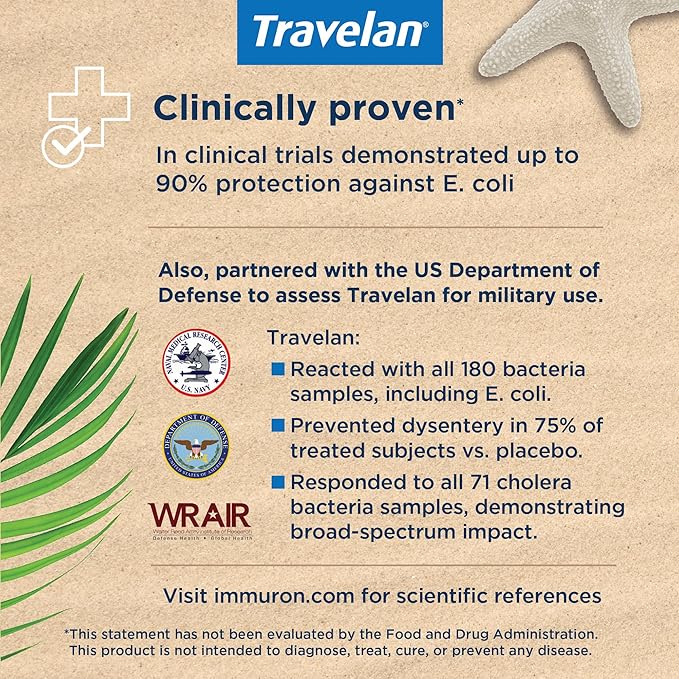 Anti Diarrhea Pills Help Prevent Traveler’s Diarrhea Before It Starts Clinically Proven Travel Essentials Drug-Free Colostrum Natural Digestive and Immune Support Supplement 60 Count