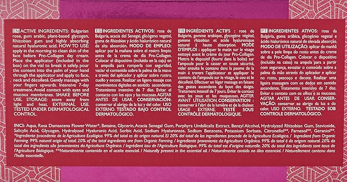 Pro-Collagen Flash Ampoules 7 Amp 200 g