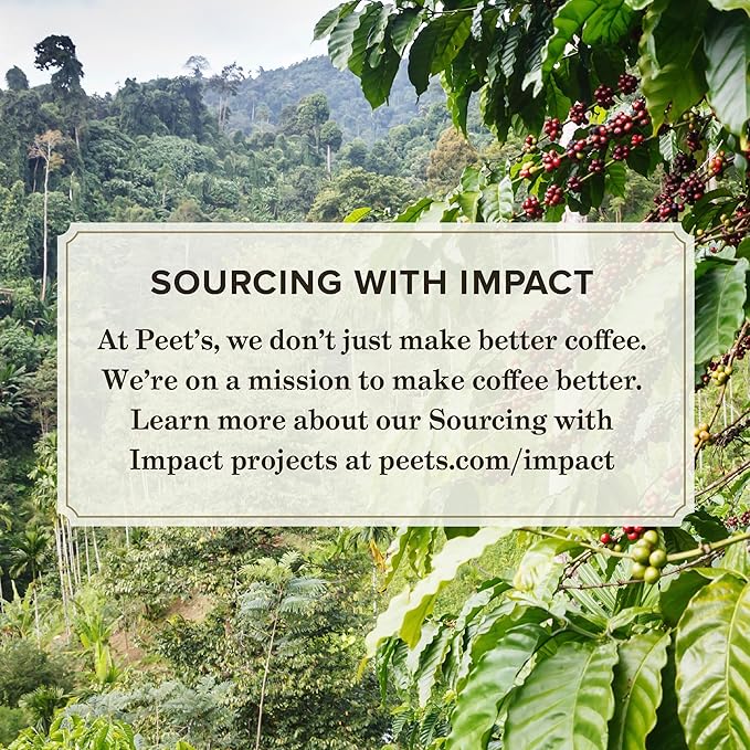Peet's Coffee Dark and Medium Roast Espresso Capsules Variety Pack with Decaf Compatible with Nespresso Original Machine - Intensity 8-11 50 Count (5 Boxes of 10 Espresso Capsules) (Pack of 2)